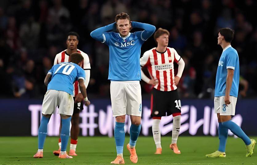 包含那不勒斯半场领先，终场被逆转遗憾失利的词条