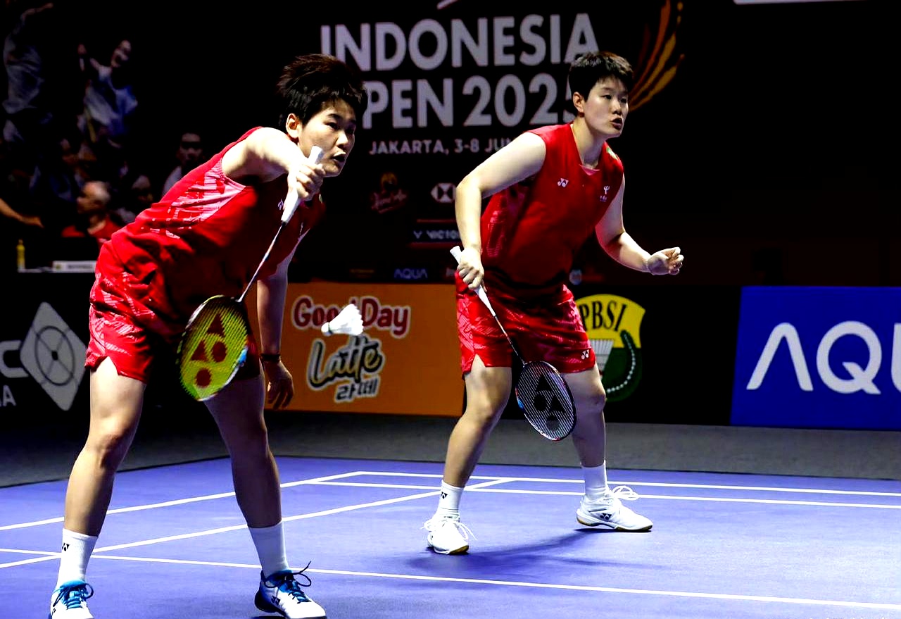印尼羽毛球队轻取韩国羽毛球队，安赛龙统治全场的简单介绍