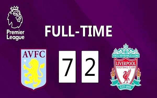 利物浦客场逆转维拉，继续领跑积分榜的简单介绍